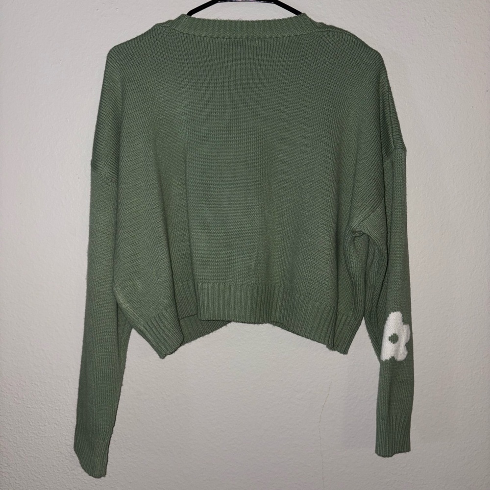 Sage Green Cardigan - Picture 4 of 5
